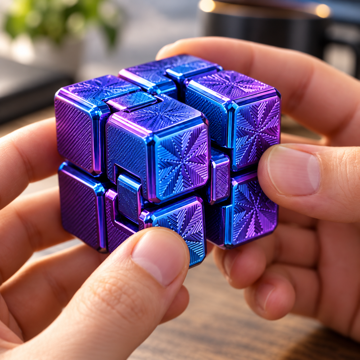 Cubo Infinito Articulado Anti-Stress Fidget